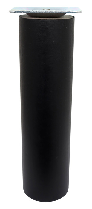 Bordben Ø55 mm x 20 cm bøk/svart